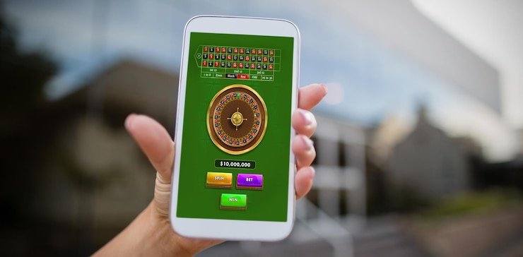 Pengguna membuka Pool Rummy mobile